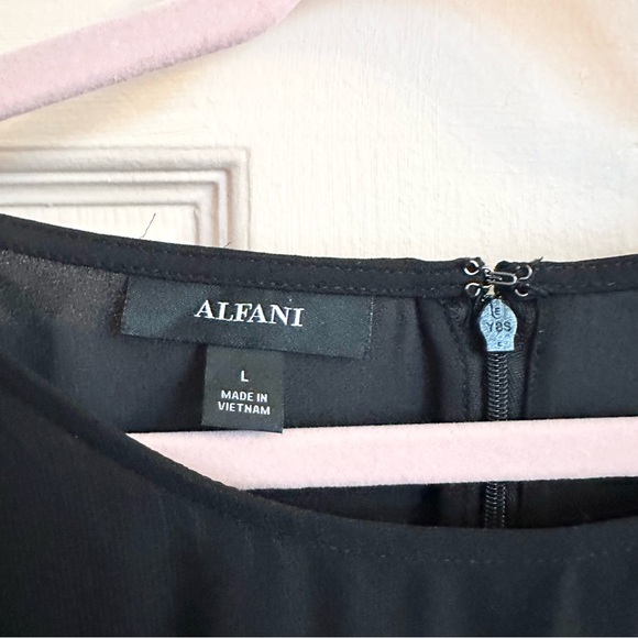 NWT purple and black Alfani top - Picture 4 of 5